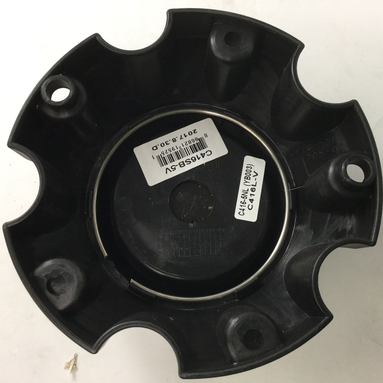 Vision Off Road 416 Se7en 417 Creep 5 Lug Satin Black Center Cap C416SB-5V