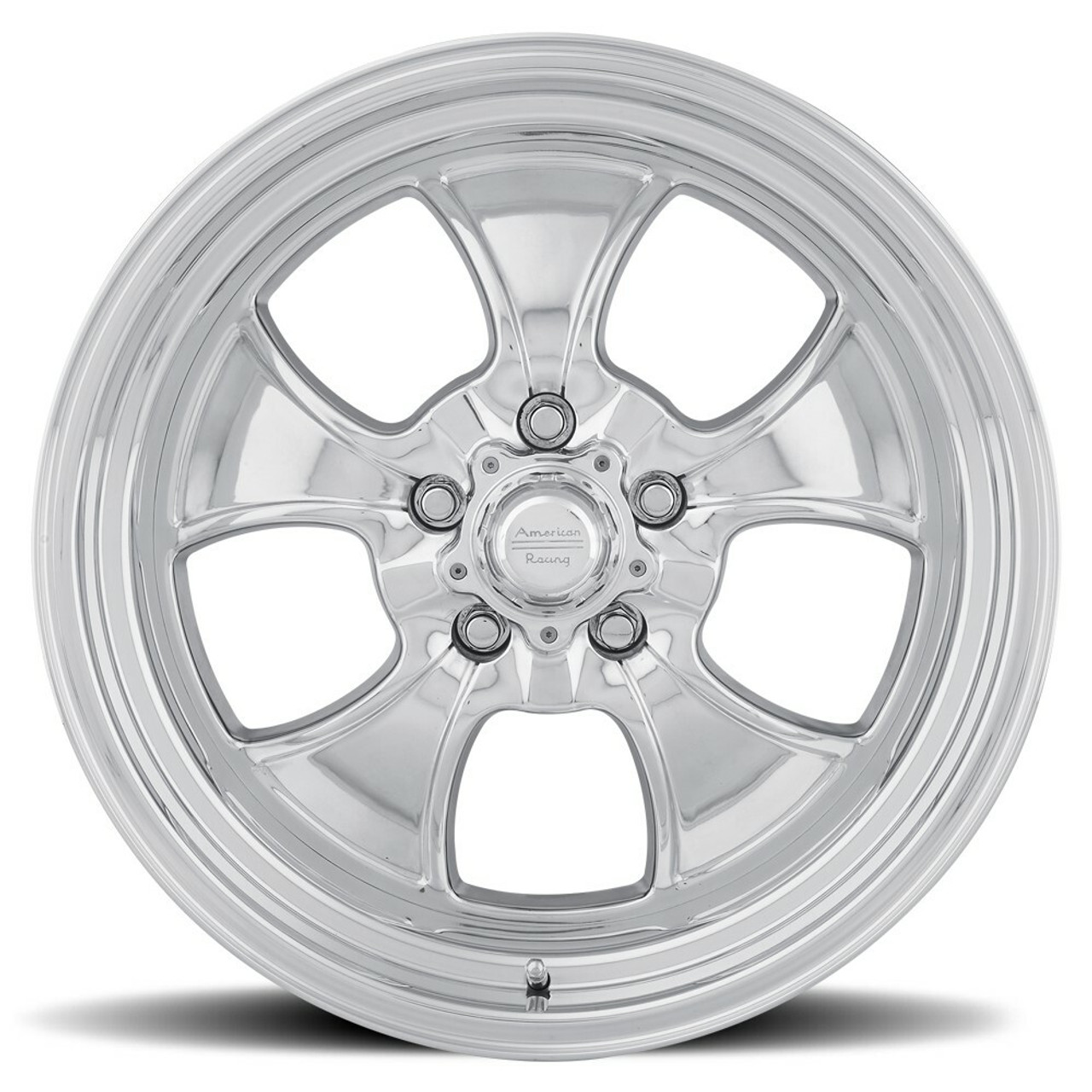 American Racing Vintage VN450 Hopster 17x8 5x4.5 Polished Wheel 17" 0mm Rim