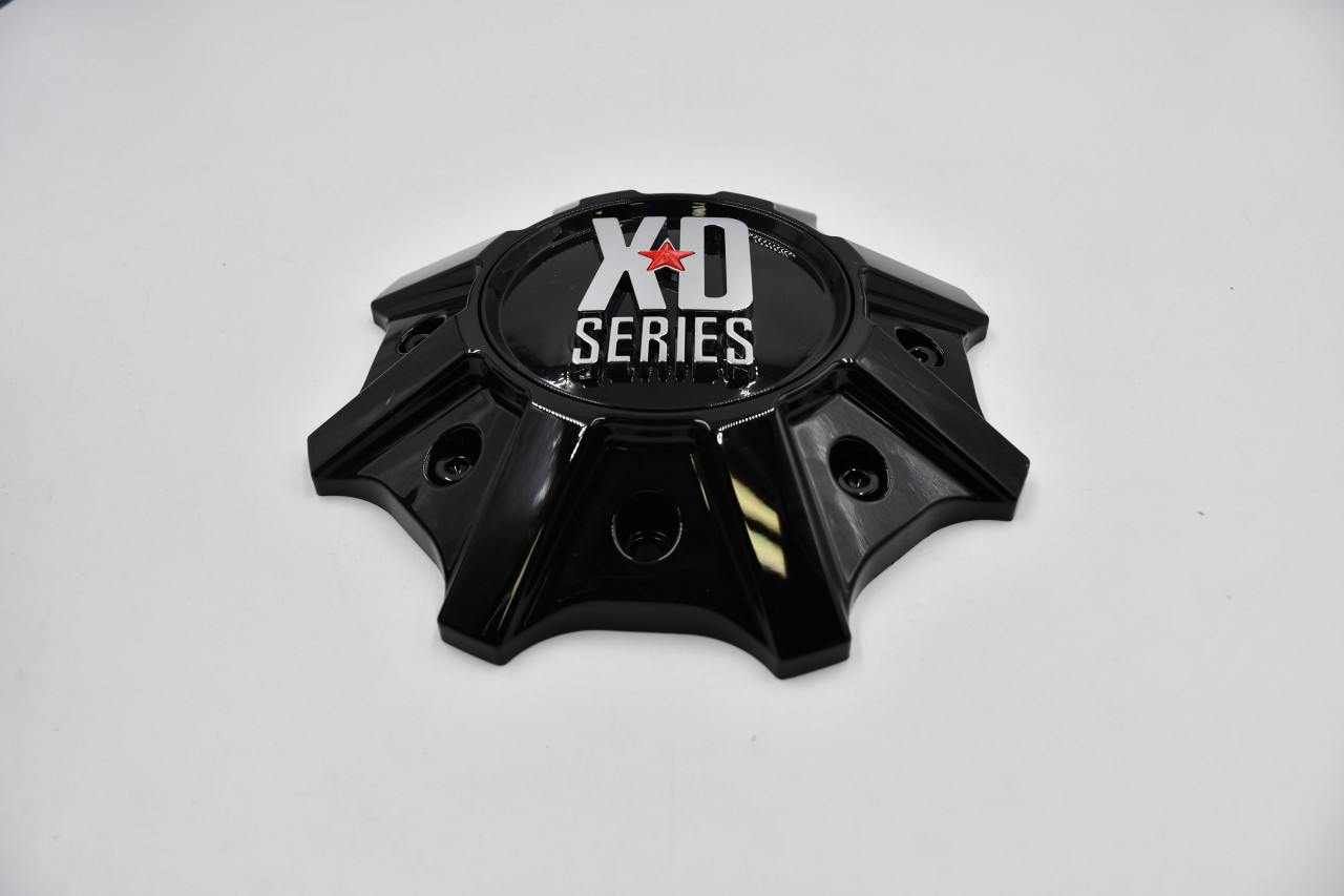 XD Series Gloss Black Wheel Center Cap Hub Cap M-1015GB 8.5" KMC