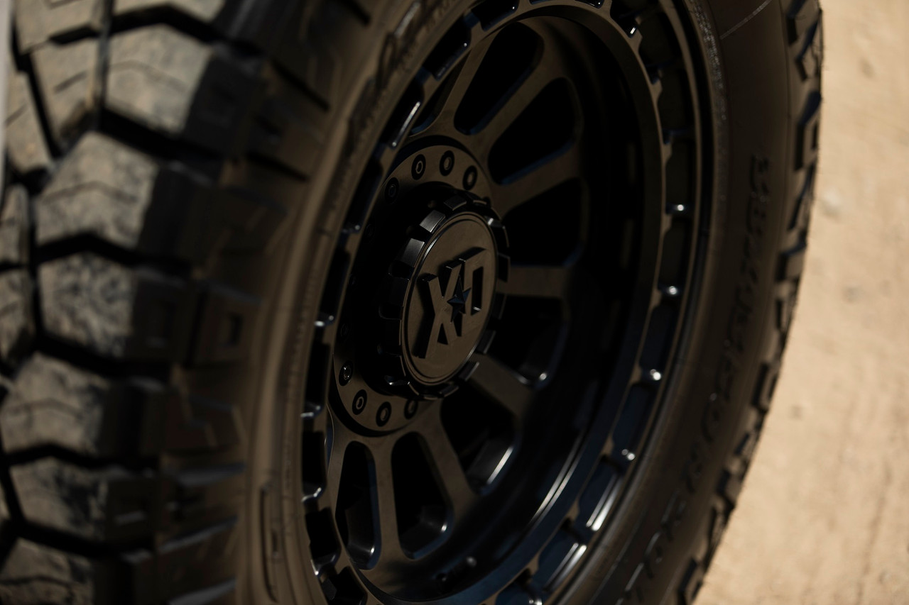 XD XD856 Omega 17x9 5x5 5x5.5 Satin Black Wheel 17" 0mm Rim