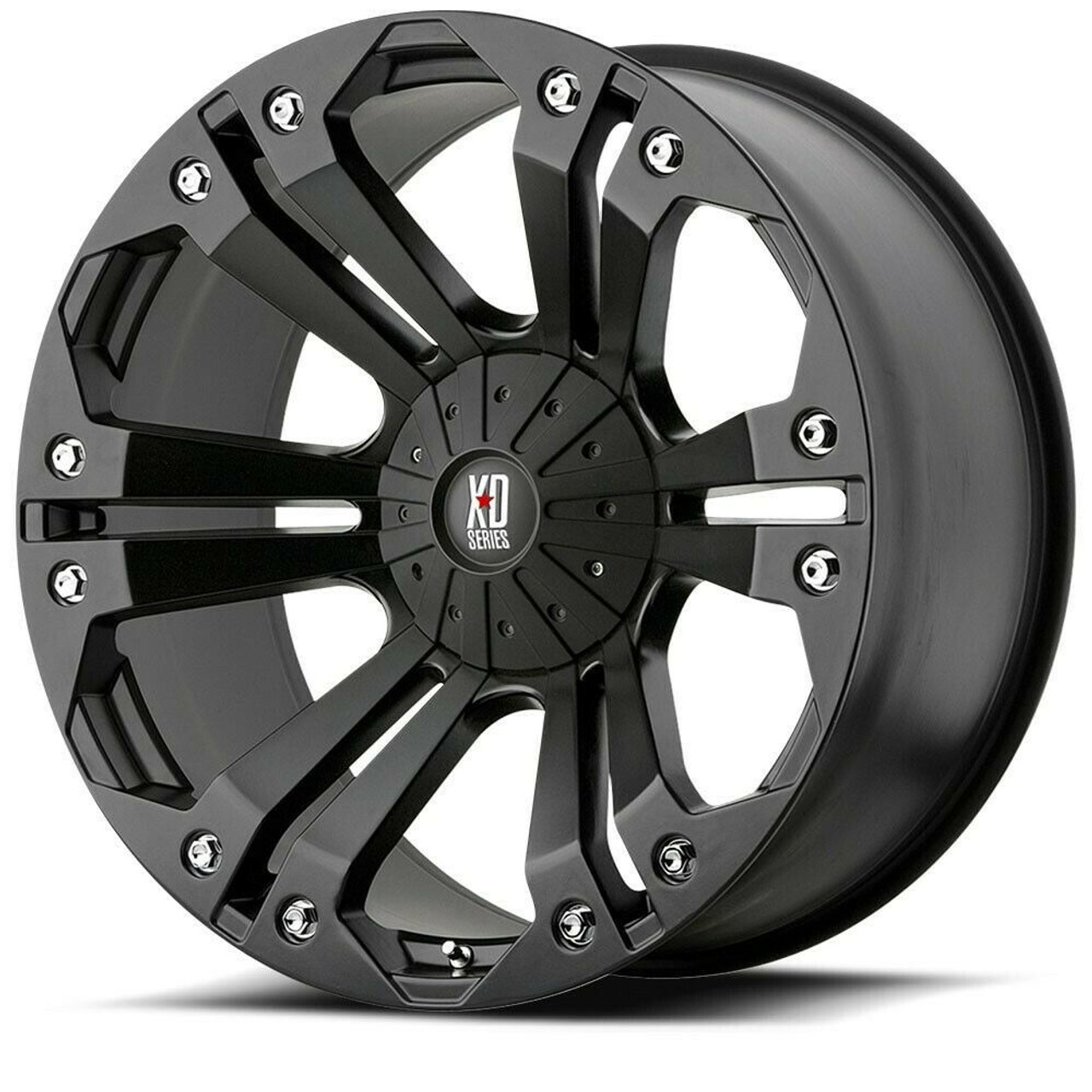 XD XD778 Monster 18x9 6x135 6x5.5 Matte Black Wheel 18" 18mm Rim