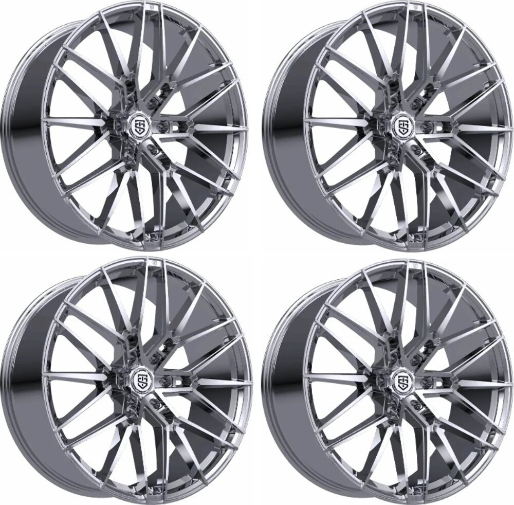 TIS Motorsports 506C Wheels 26 Inch 6x135 Chrome Plated A2i Wheel and