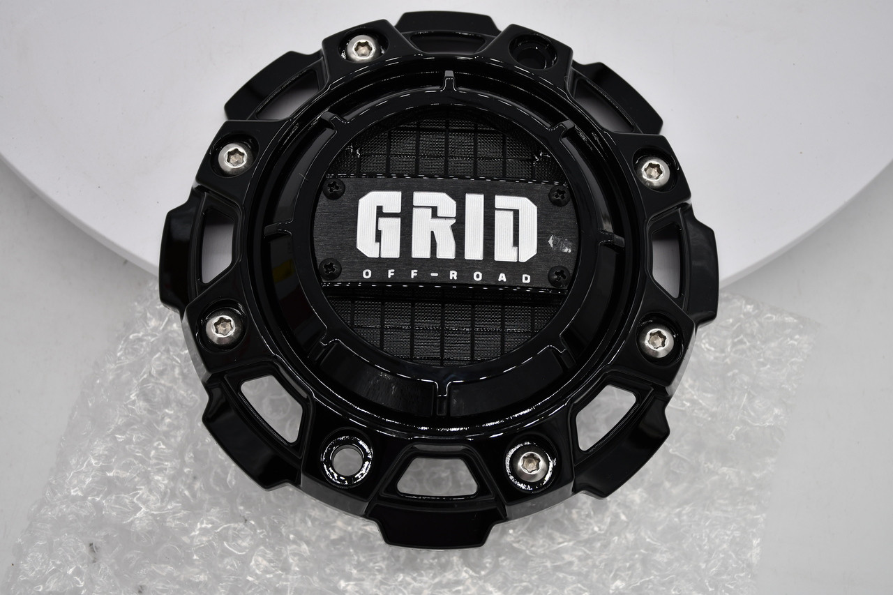 Grid Offroad Gloss Black GD14 GD15 5 & 6 Lug Wheel Center Cap GDN Grid Offroad Gloss Black GD14 GD15 5 & 6 Lug Wheel Center Cap GDN