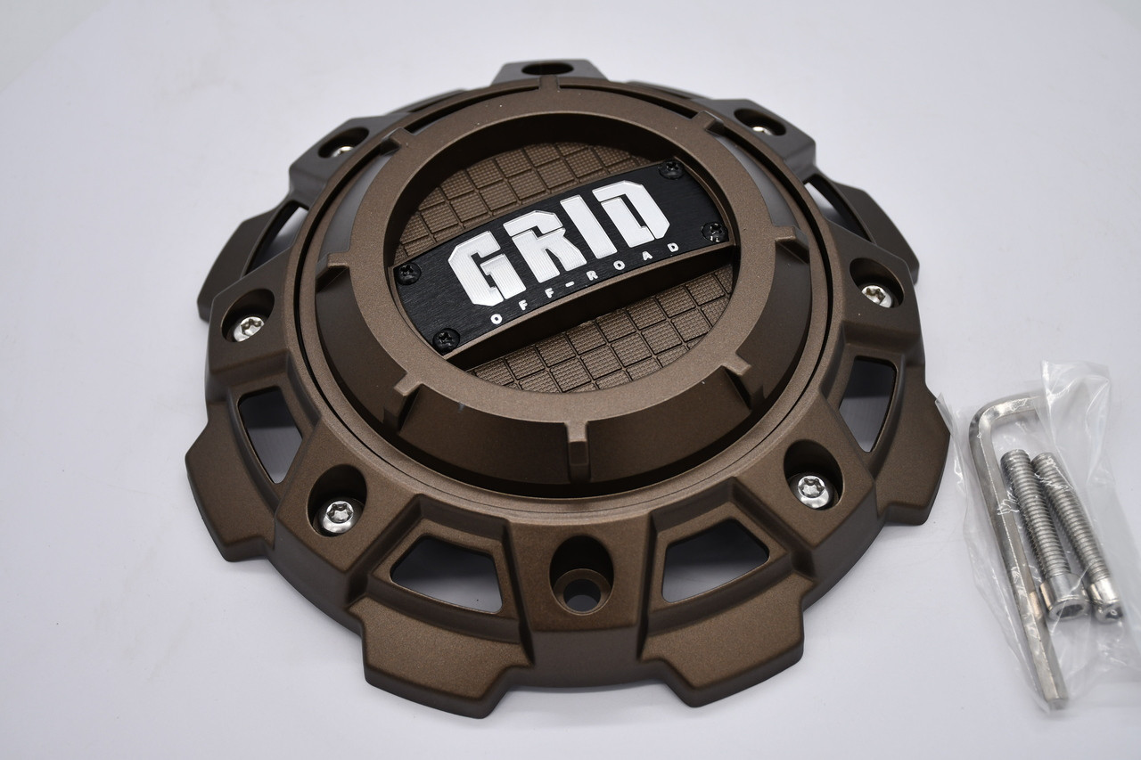 Grid Offroad Matte Bronze GD1-13 8 Lug Wheel Center Cap Hub Cap GD-8-CAP (5x150)