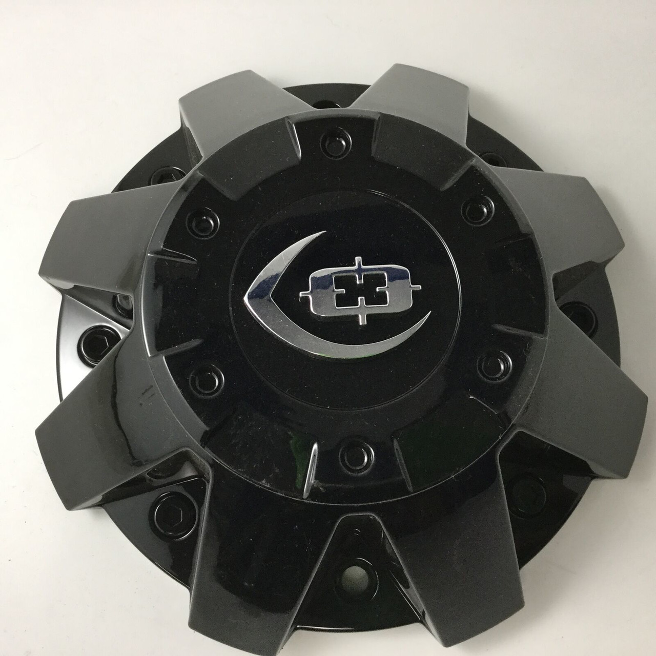 Vision Wheel 420 413 422 423 Center Cap Gloss Black C420GB-8 Fits
