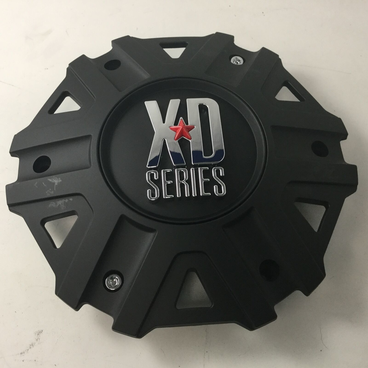 KMC XD822 Monster II Center Cap | M-959SB Satin Black XD Series