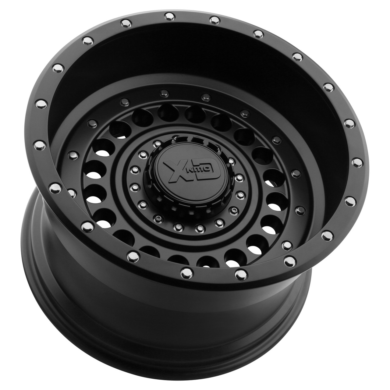 XD XD136 Panzer 17x9 6x135 6x5.5 Satin Black Wheel 17" -12mm Rim