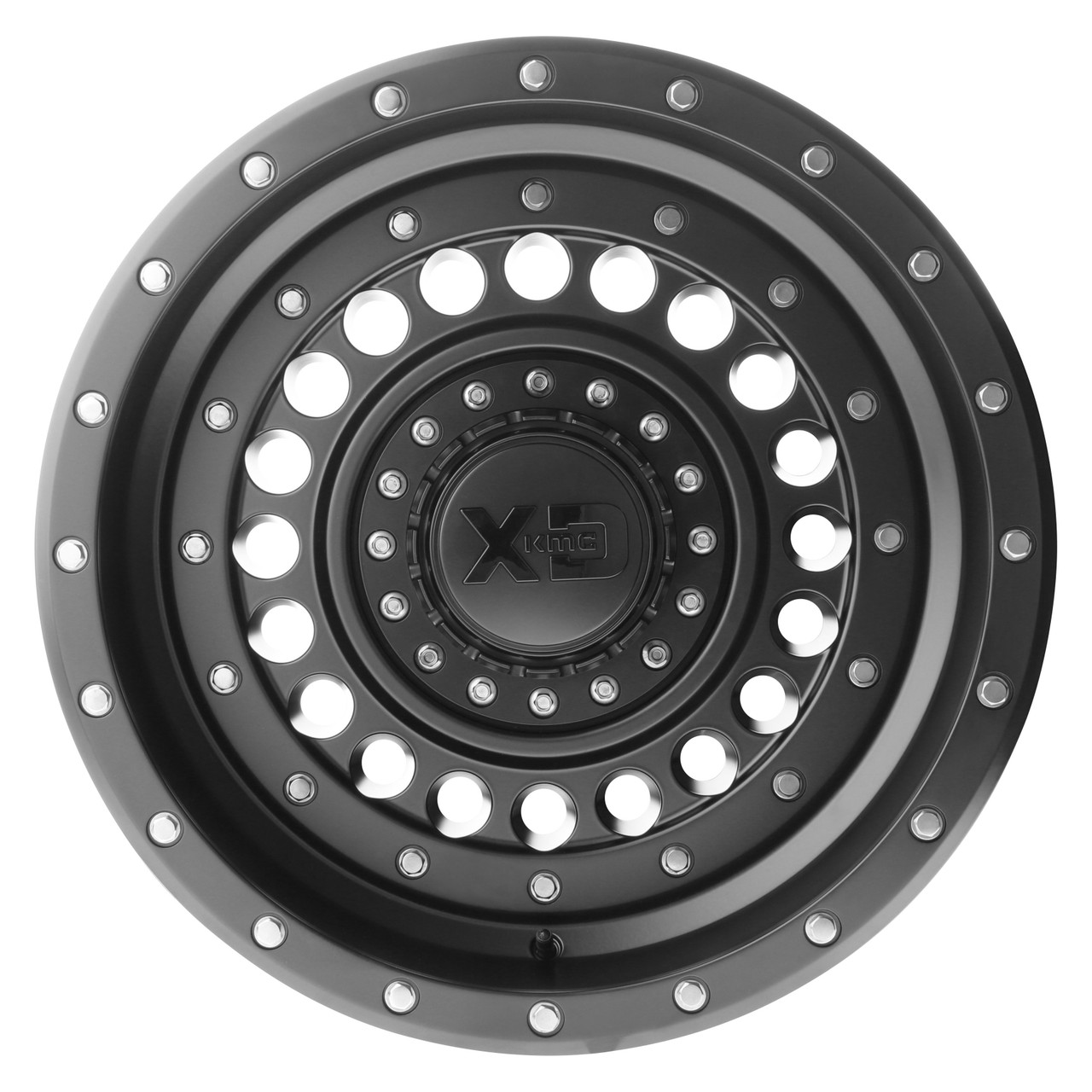 XD XD136 Panzer 17x9 6x135 6x5.5 Satin Black Wheel 17" -12mm Rim
