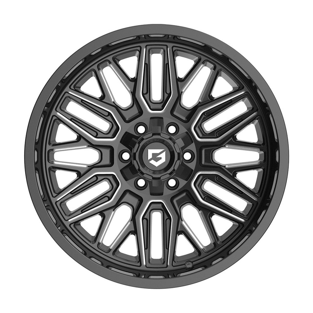22" Gear Off Road 775BM Surge 22x10 6x135 6x5.5 -19mm Gloss Black Milled Wheel