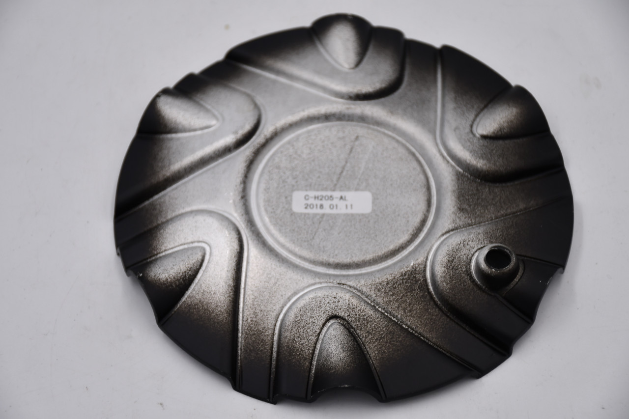 Starr Gloss Black Machined Wheel Center Cap Hub Cap C-H205-AL (NL) 6.875" 005 Panda No Logo