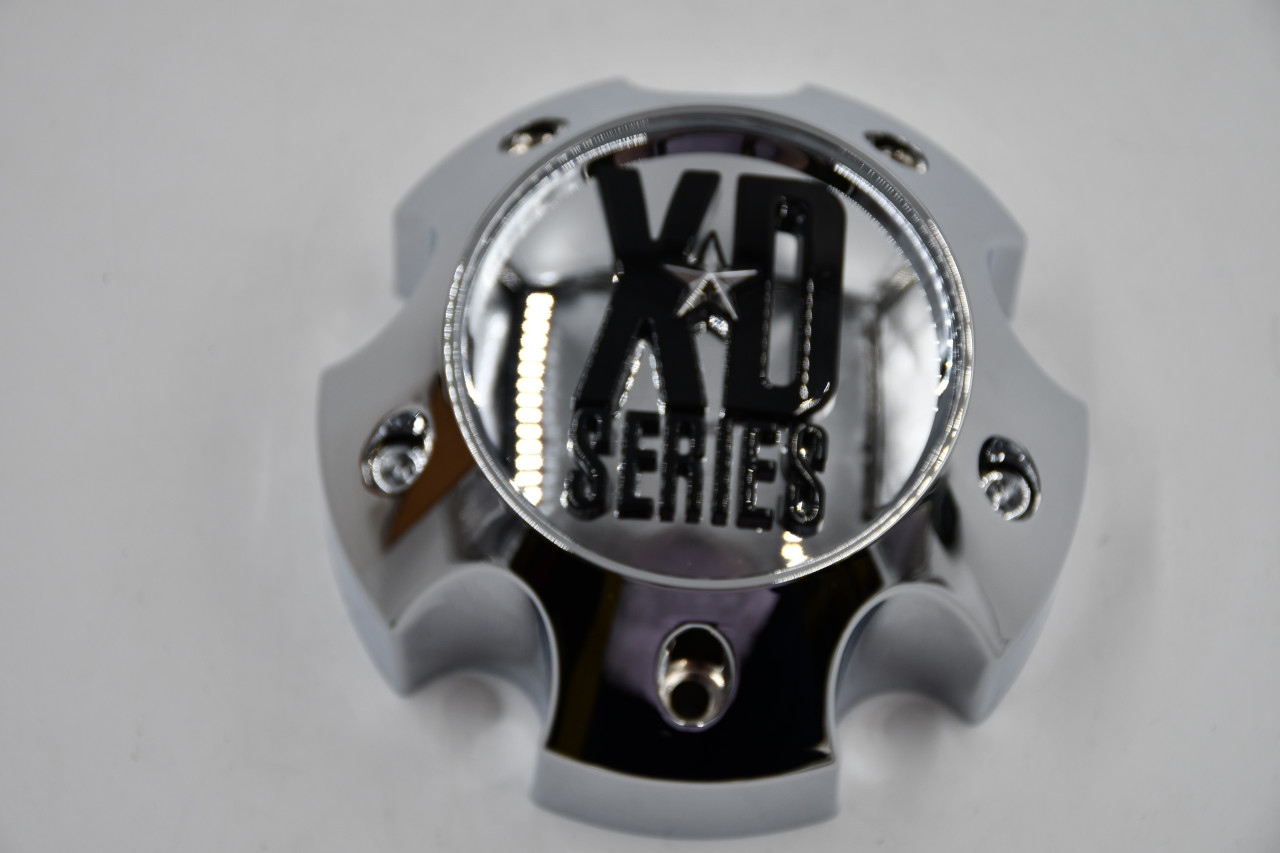 XD Series Chrome Wheel Center Cap Hub Cap 1079L140A 5.5" 5 Lug