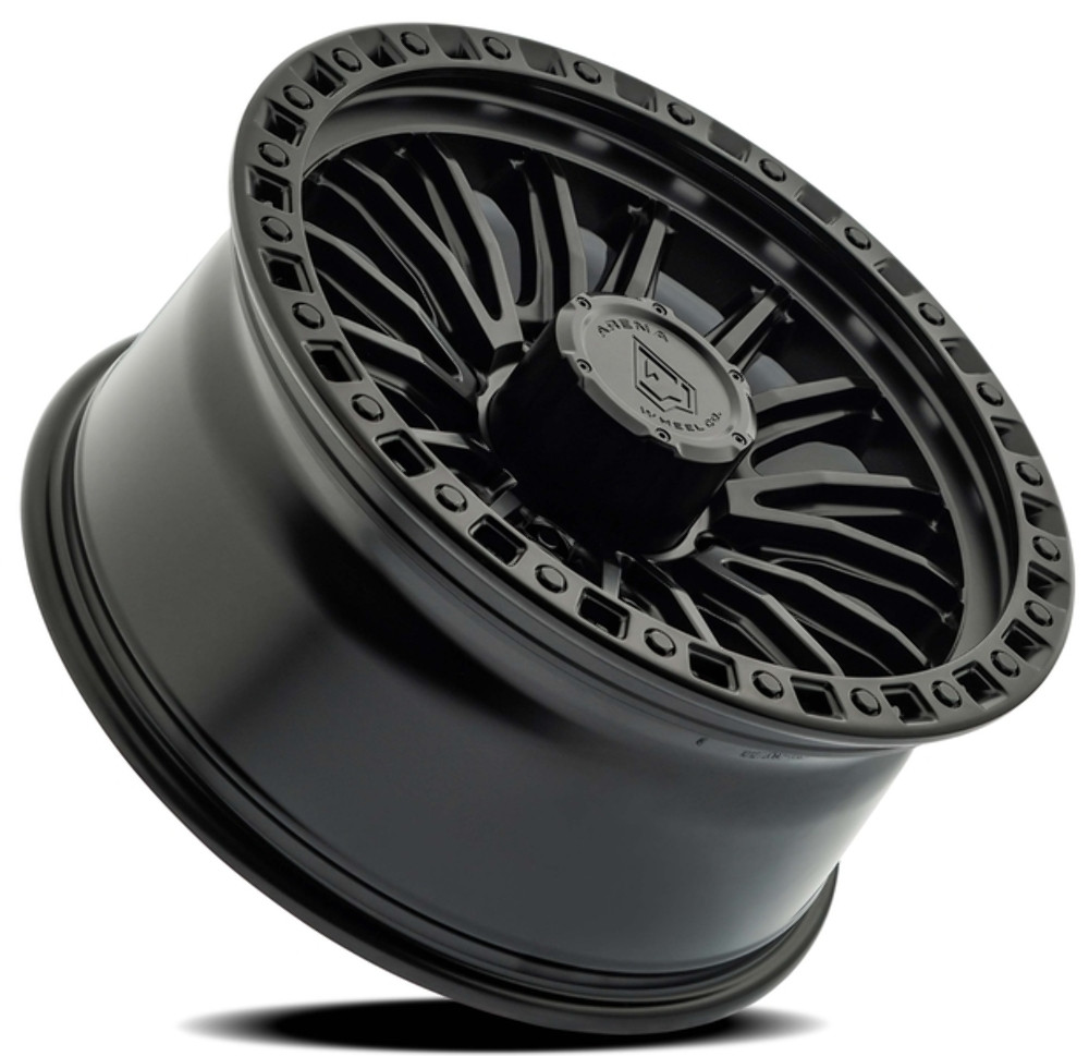 20" Arena Mission 20x9 8x6.5 0mm Satin Black Wheel For Chevy GMC Ram Ford Rim