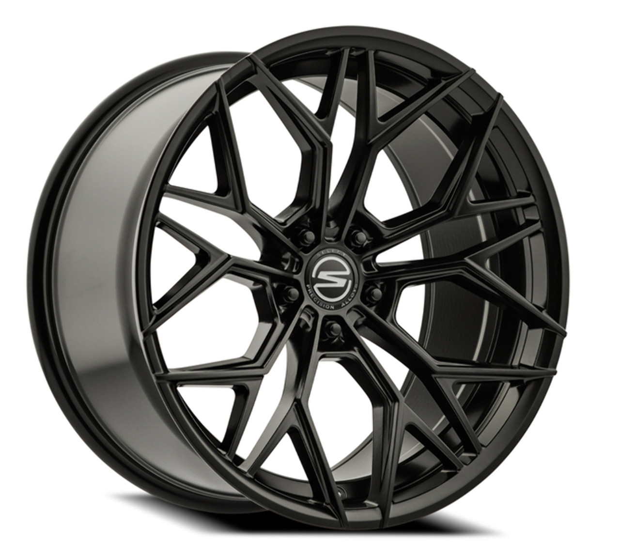 20" Select Syndicate Satin Black 20x10.5 Wheel 5x120  38mm Rim