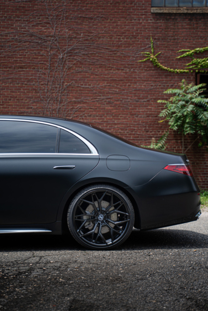 Set 4 20" Select Syndicate Satin Black 20x9 Wheels 5x112  38mm Rims