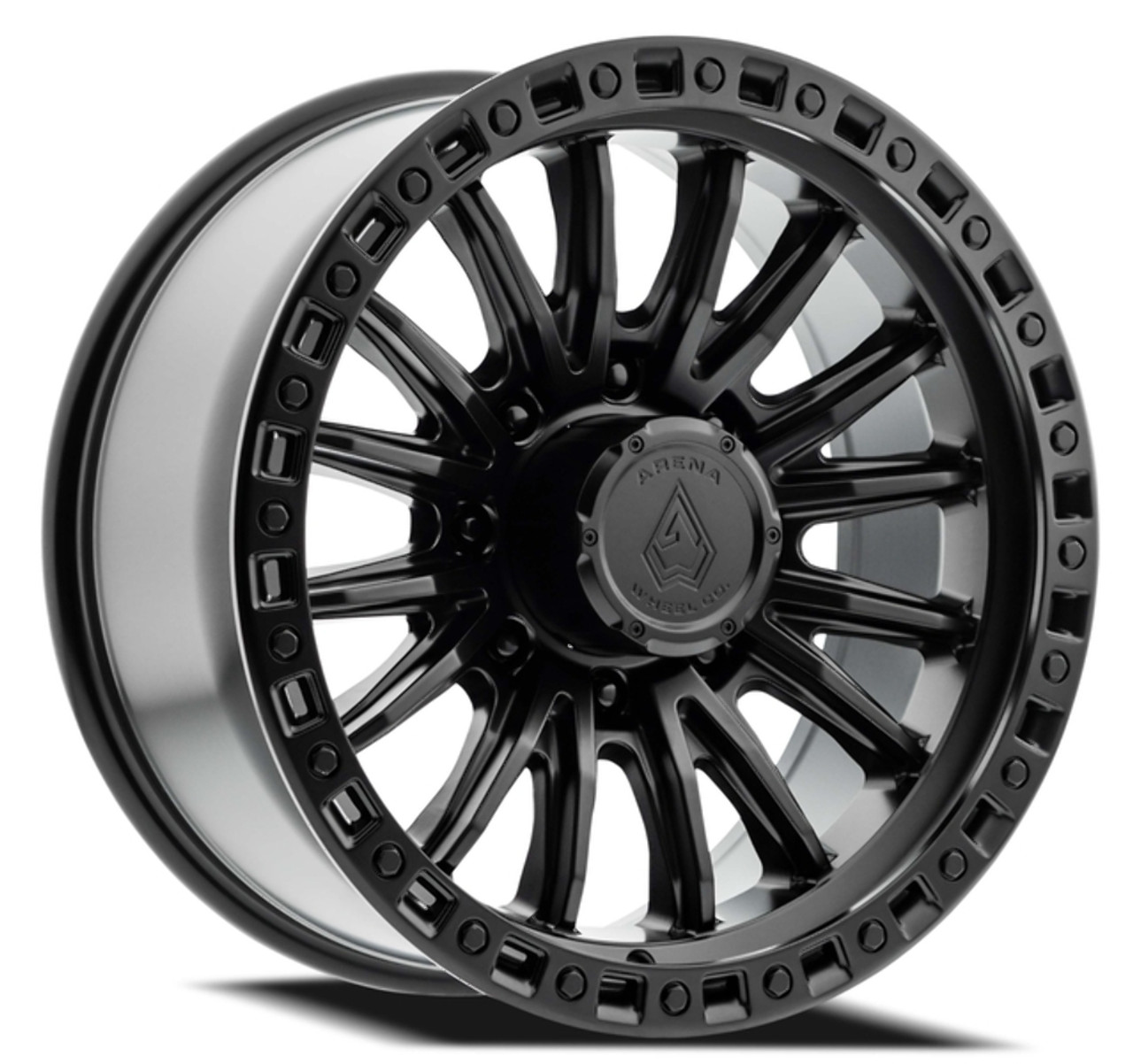 20" Arena Mission 20x9 8x180 0mm Satin Black Wheel For Chevy GMC Truck Rim