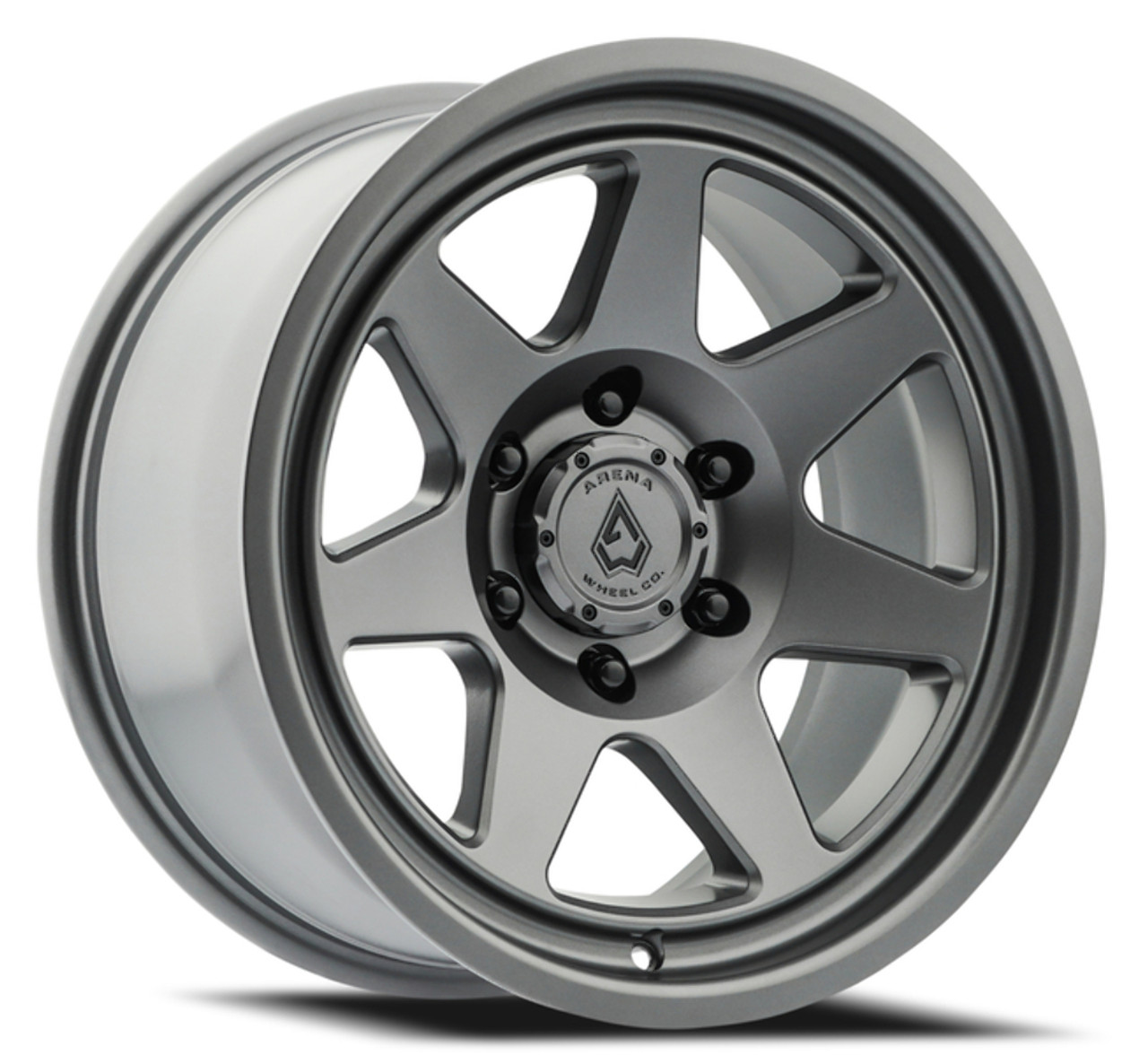 Set 4 20" Arena Ridge 20x9 6x5.5 0mm Satin Gun Metal Wheels Truck Suv Rims