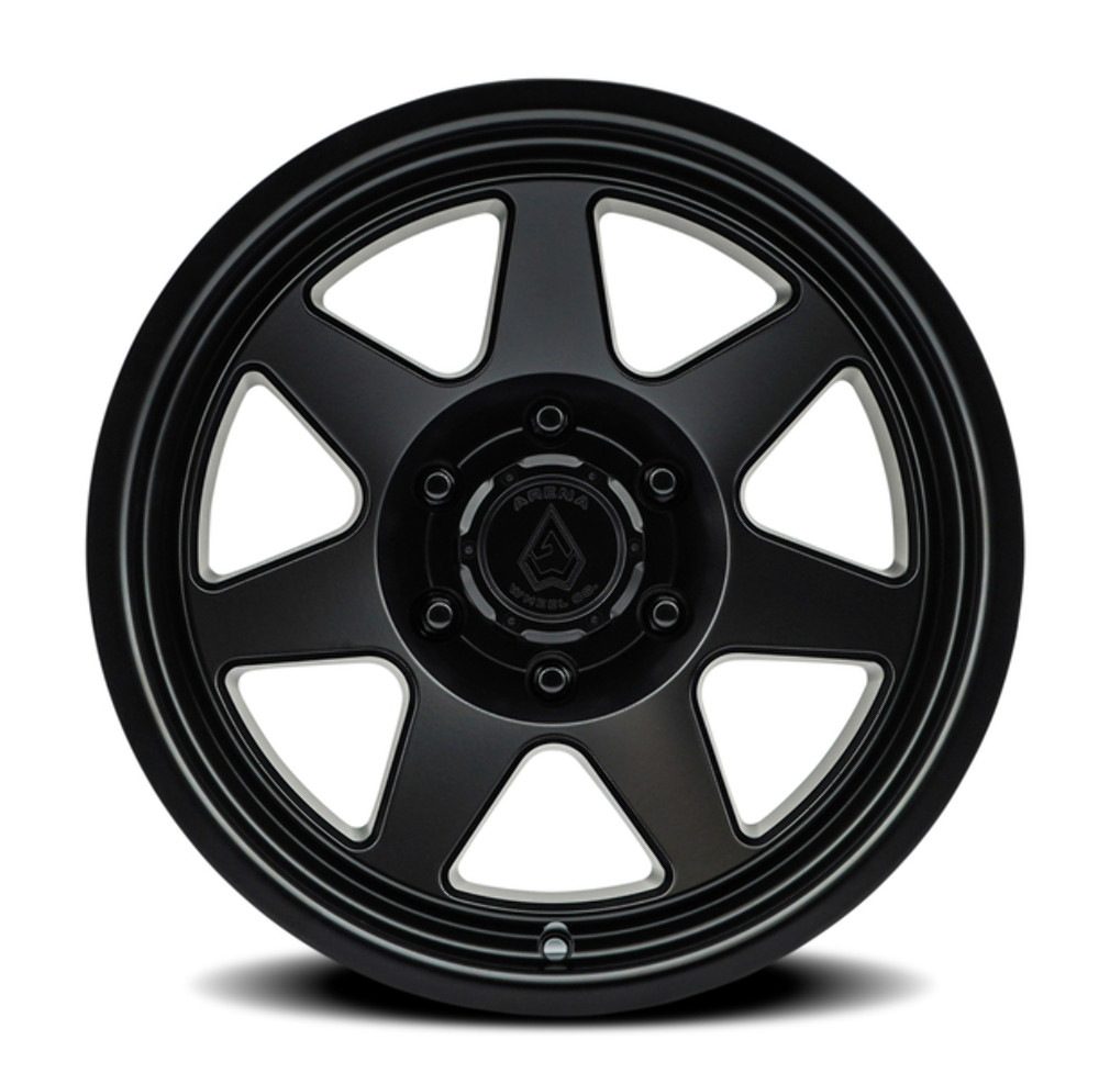 Set 4 20" Arena Ridge 20x9 6x135 0mm Satin Black Wheels For Ford Lincoln Rims