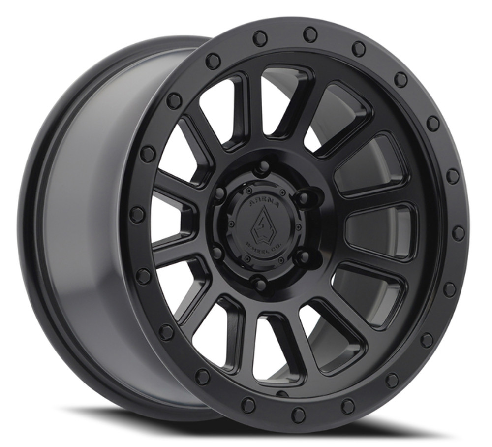 20" Arena Ammo 20x9 6x5.5 0mm Satin Black Wheel For Chevy GMC Ram Cadillac Rim