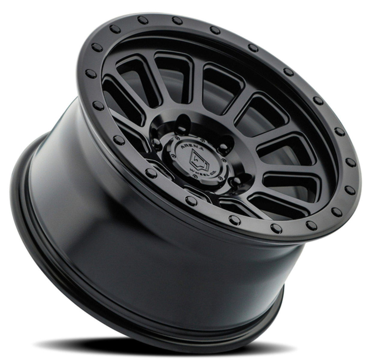 20" Arena Ammo 20x9 6x5.5 0mm Satin Black Wheel For Chevy GMC Ram Cadillac Rim
