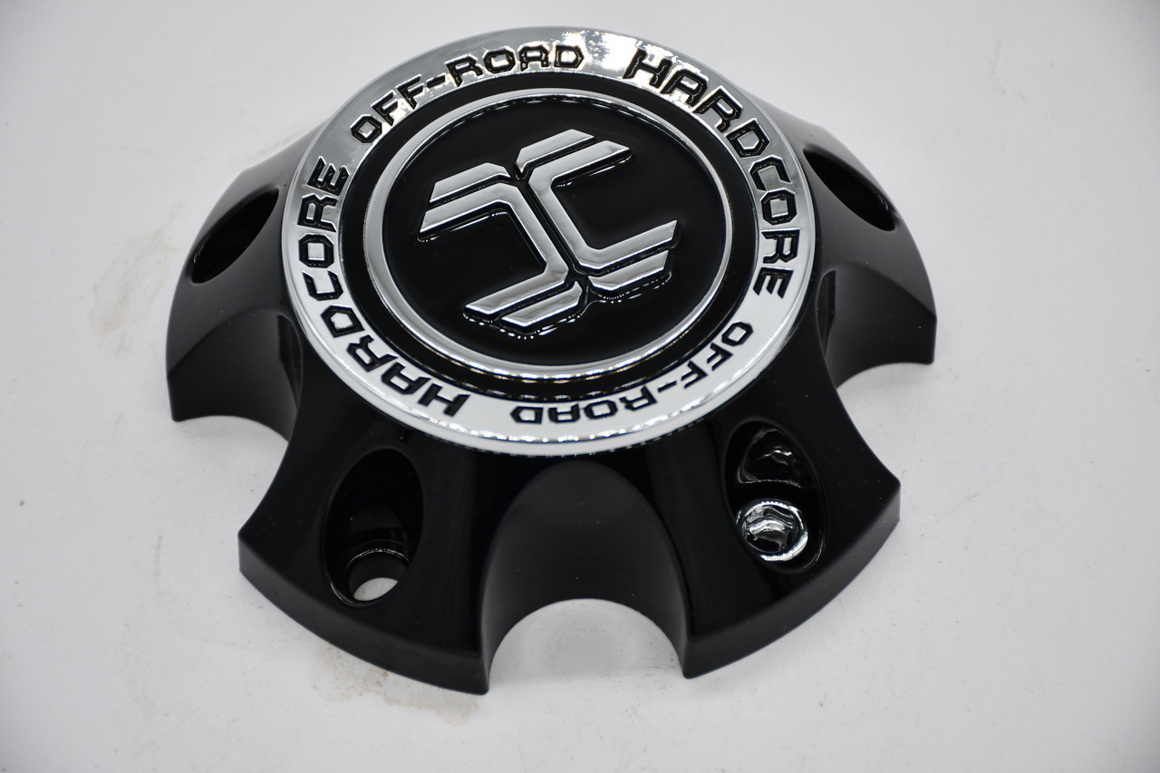 Hardcore Offroad Gloss Black Wheel Center Cap Hub Cap HD-CAP-5H-1143/127 4.6"