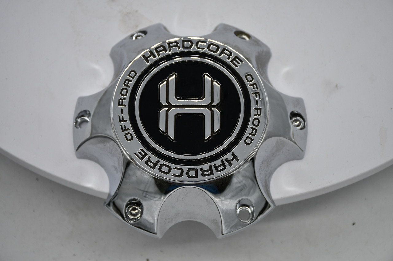Hardcore Offroad Chrome Wheel Center Cap Hub Cap HC10-6H135-3 5.2"