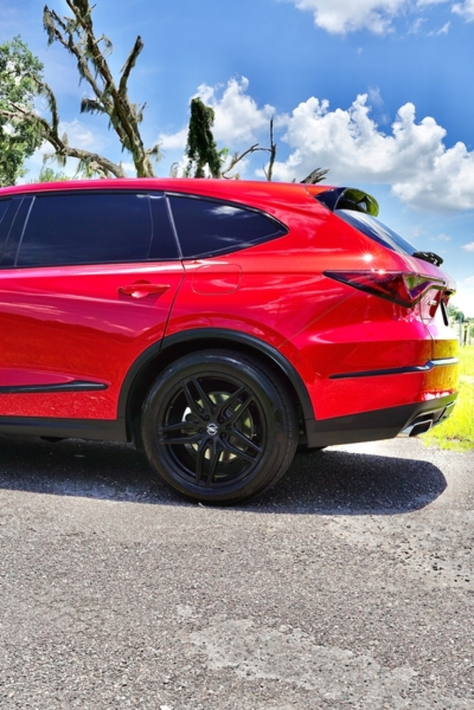 Set 4 19" Select Shadow Satin Black 19x8.5 Wheels 5x4.5 (5x114.3)  35mm Rims