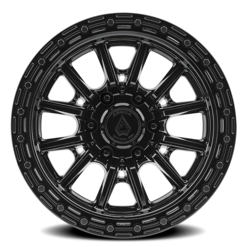20" Arena Trek 20x9 6x135 20mm Glossy Black Wheel For Ford Lincoln Truck Rim