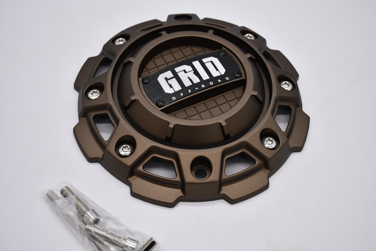Grid Offroad Matte Bronze Wheel Center Cap Hub Cap GD-56-CAP(MBZ) 7.875" GD1-GD13 5 & 6 Lug Center Cap