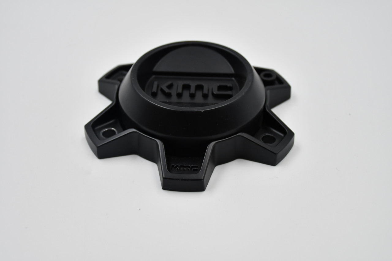 KMC Matte Black Wheel Center Cap Hub Cap T164H120-6-H30-S1 4.75" 2 piece 6 Lug