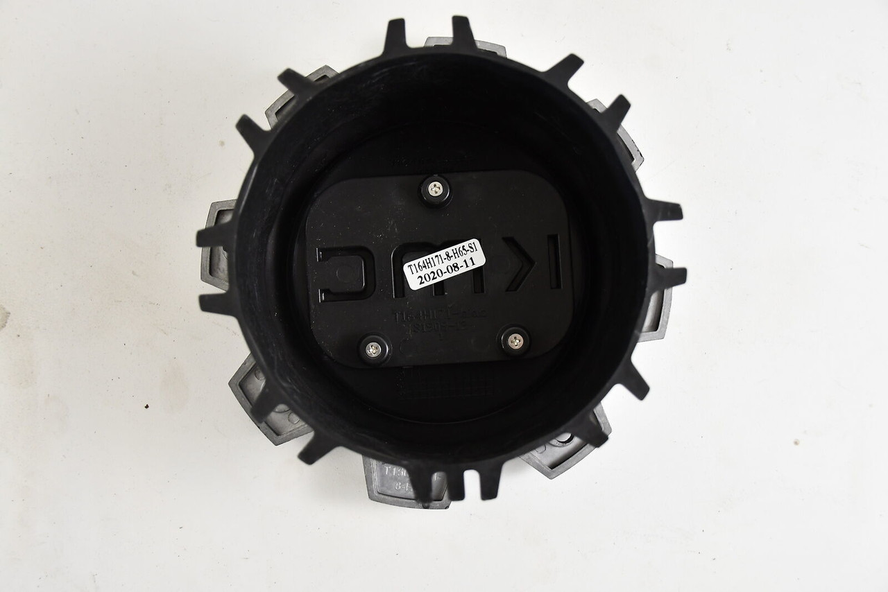 KMC All Black Cap With Insert - Center Cap Hub Cap T164H 6.375"
