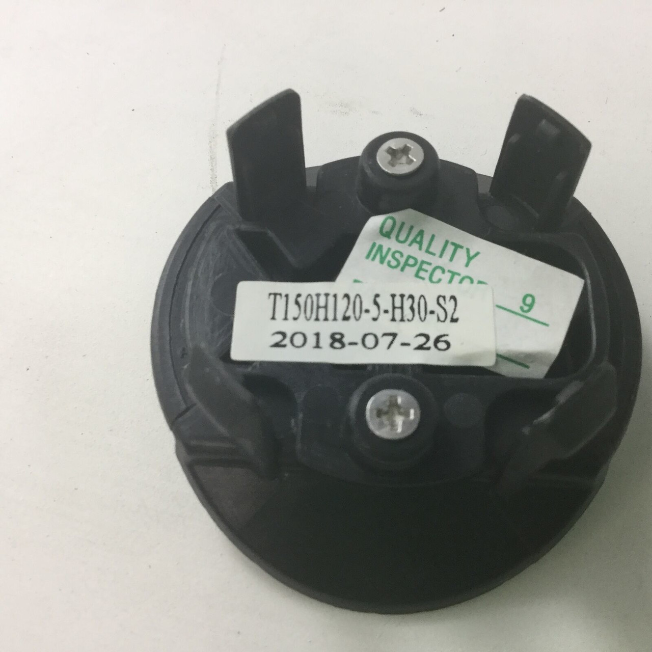 KMC XD T150H120-5-H30-S2 Matte Black Center Cap Face Insert