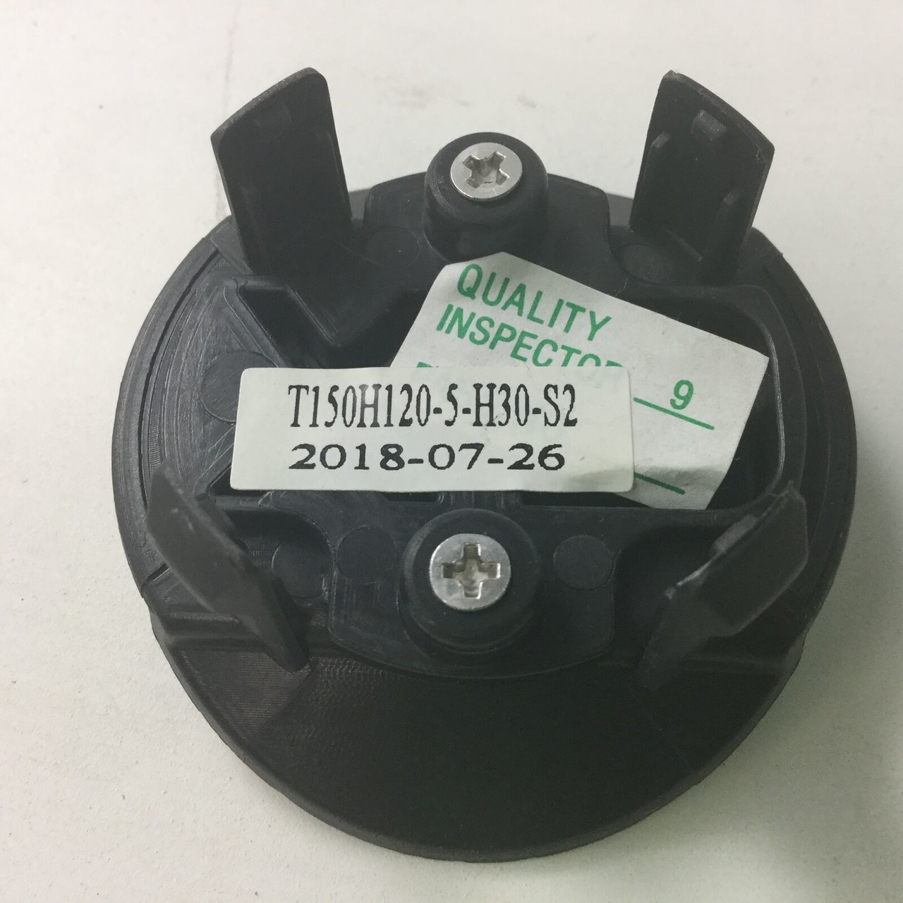 KMC XD T150H120-5-H30-S2 Matte Black Center Cap Face Insert