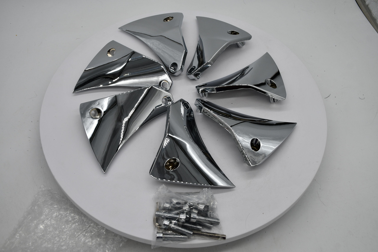 Chrome Insert for Grid Offroad GD01 Left Wheel 20x9 7129-2090-L-ZST