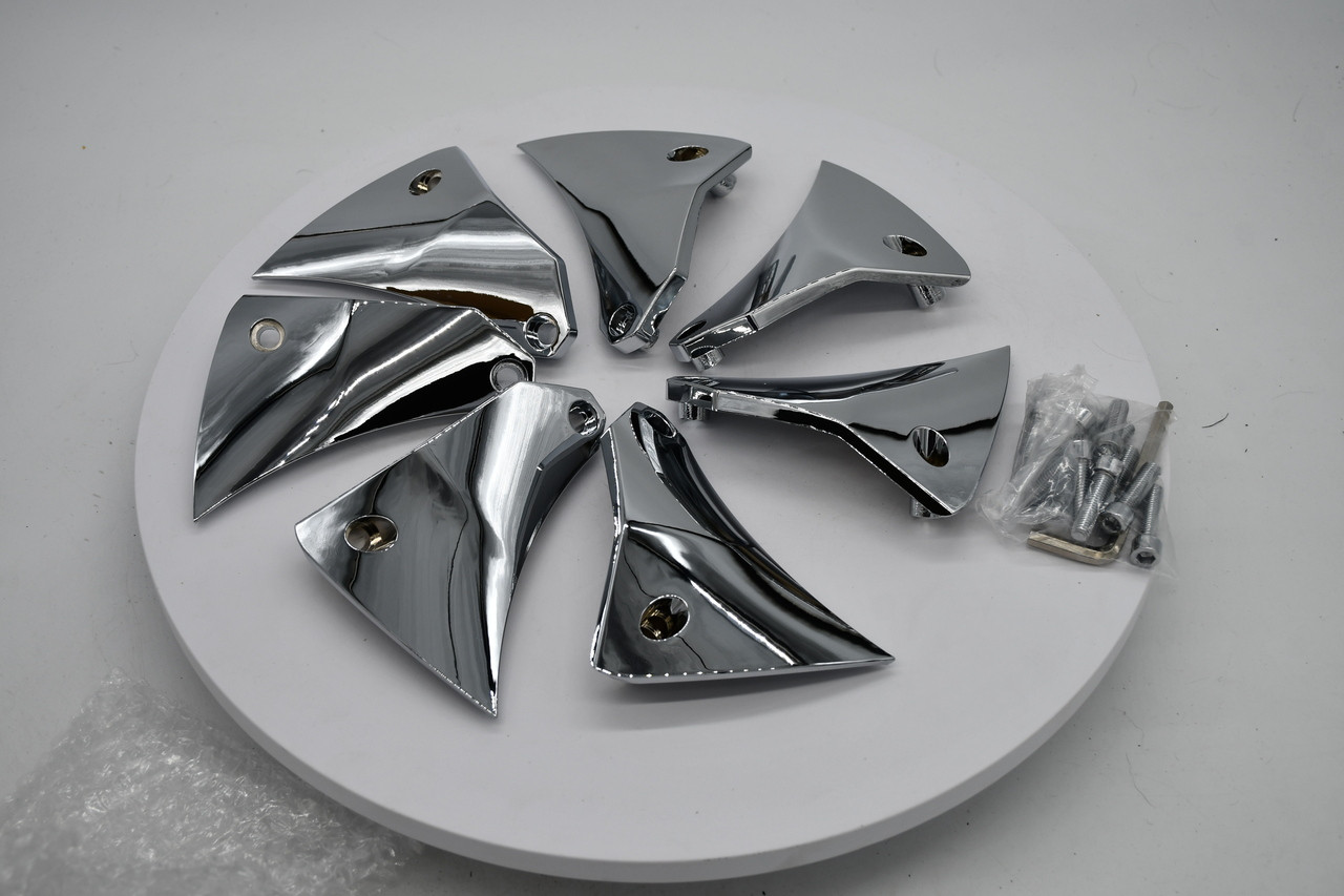 Chrome Insert for Grid Offroad GD01 Left Wheel 20x9 7129-2090-L-ZST