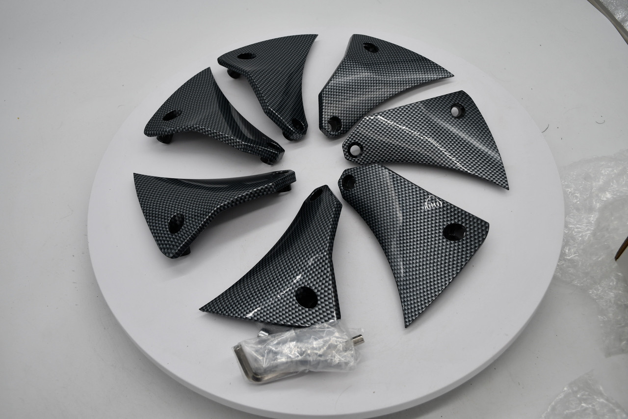Carbon Fiber Inserts for 1 Grid Offroad GD1 Right Side Wheel 20x9 GD01