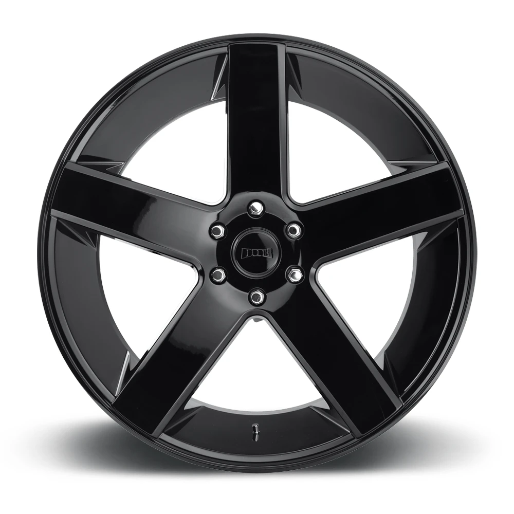 DUB 1PC S216 Baller 22x8.5 5x4.5 Gloss Black Wheel 22" 38mm For Ford Kia Subaru