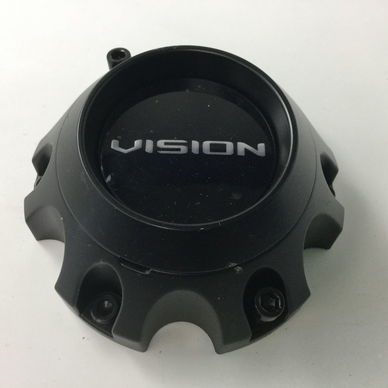 Vision 416 Se7en 417 Creep 6 Lug Satin Black Center Cap 6x5.5 6x135 C416SB-6V