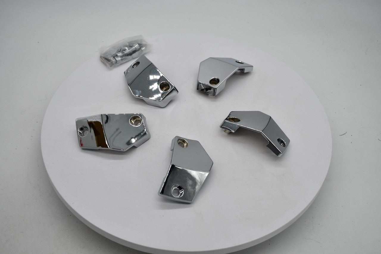 Grid Off-Road Chrome Wheel Center Cap Hub Cap 5607-1790-L-ZST Fits GD04 17x9 Left Wheel