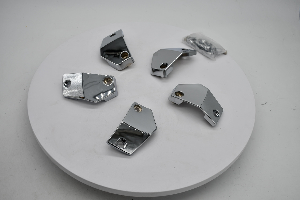 Grid Off-Road Chrome Wheel Center Cap Hub Cap 5607-1790-L-ZST Fits GD04 17x9 Left Wheel