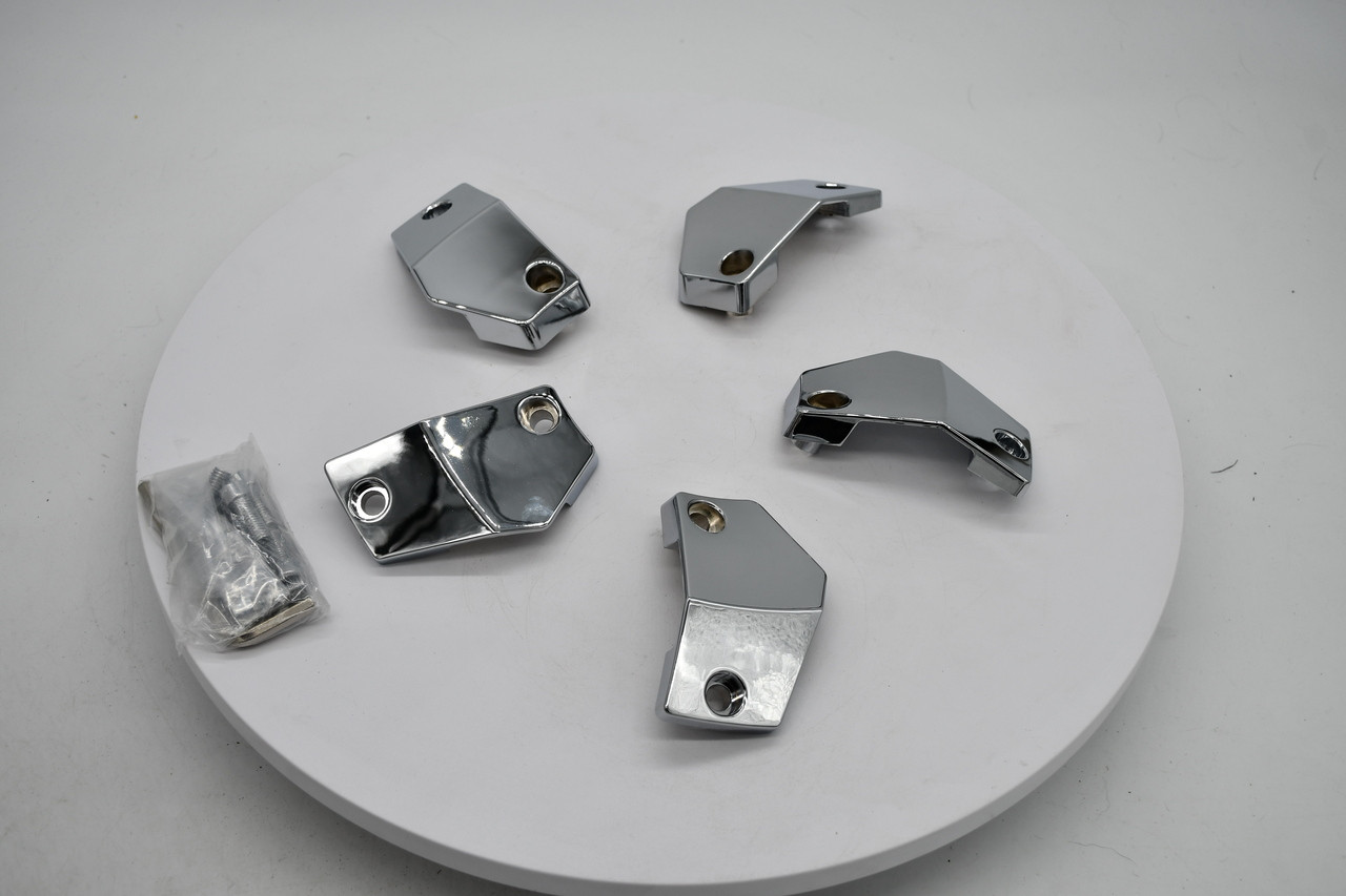 Grid Off-Road Chrome Wheel Center Cap Hub Cap 5607-1790-L-ZST Fits GD04 17x9 Left Wheel