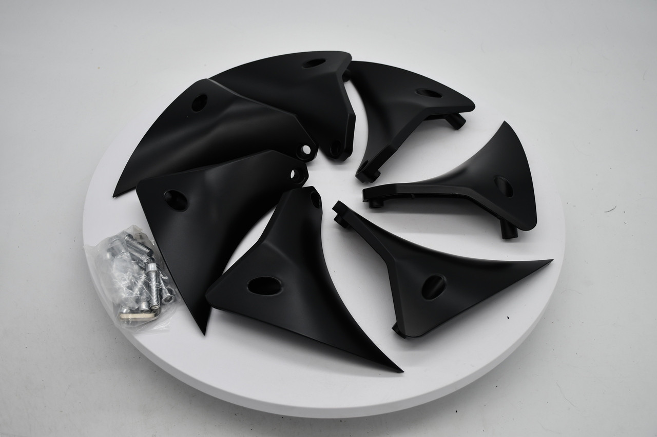 Grid Off-Road Black Wheel Center Cap Hub Cap 7129-2212-L-RST Fits GD01 22x12 Left Wheel