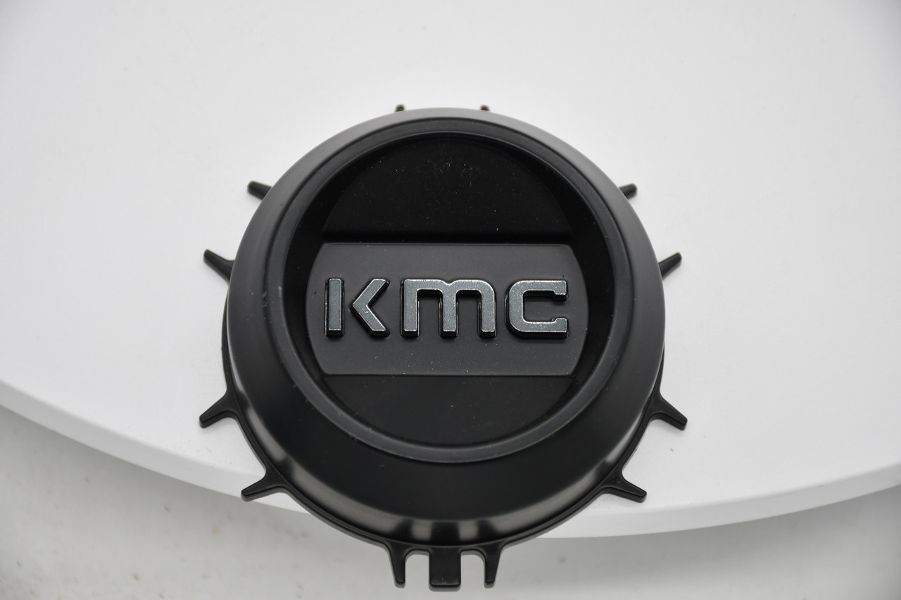 KMC Matte Black Wheel Center Cap Hub Cap T164H120-6-H30-S3 (center only) 3.25"