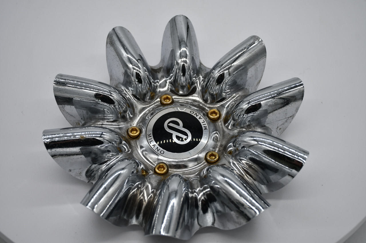 Milano Chrome Wheel Center Cap Hub Cap C12 8.2"