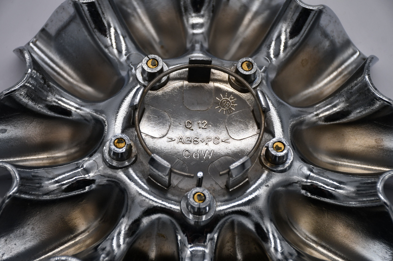 Milano Chrome Wheel Center Cap Hub Cap C12 8.2"