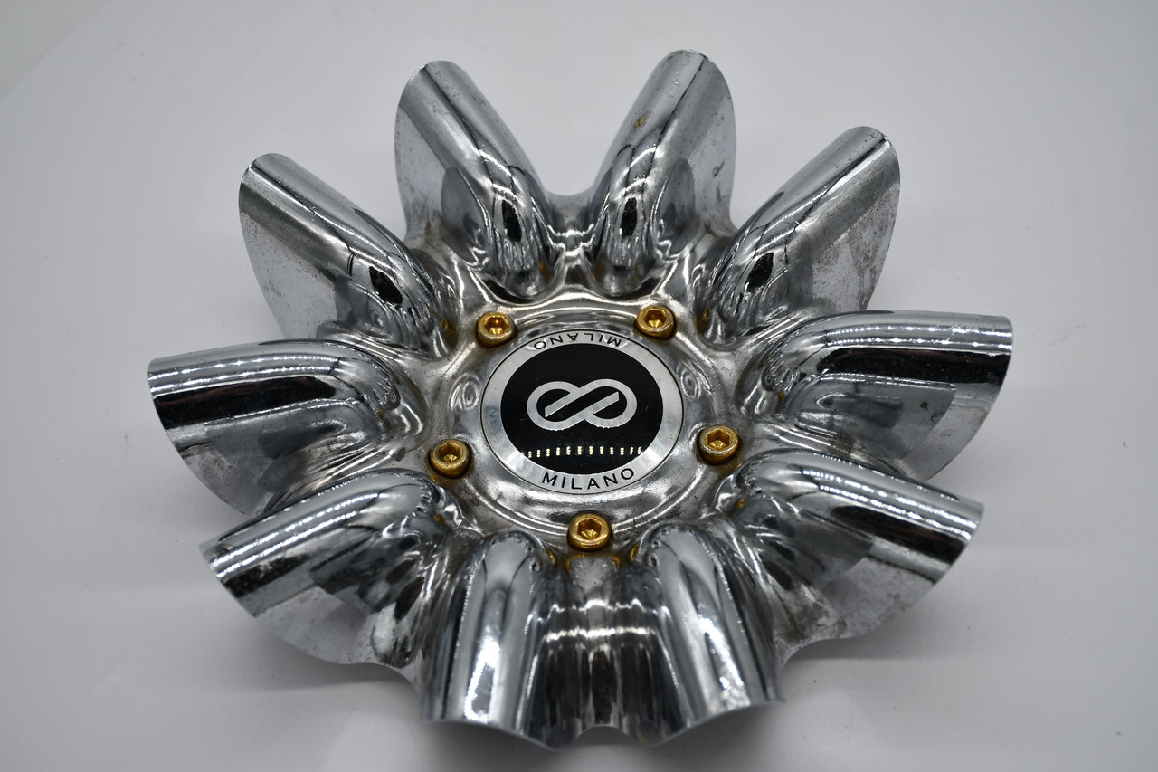 Milano Chrome Wheel Center Cap Hub Cap C12 8.2"