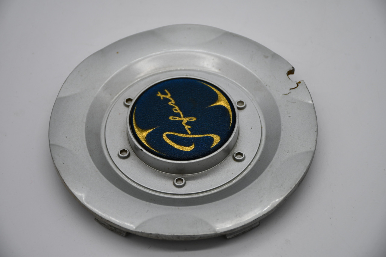 Kosei Infest Silver Wheel Center Cap Hub Cap 950308 5.8"