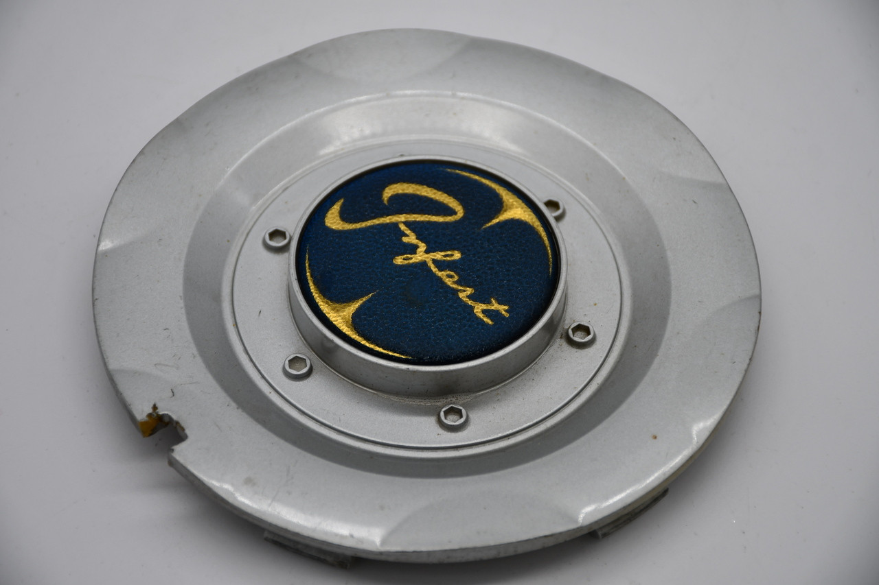 Kosei Infest Silver Wheel Center Cap Hub Cap 950308 5.8"