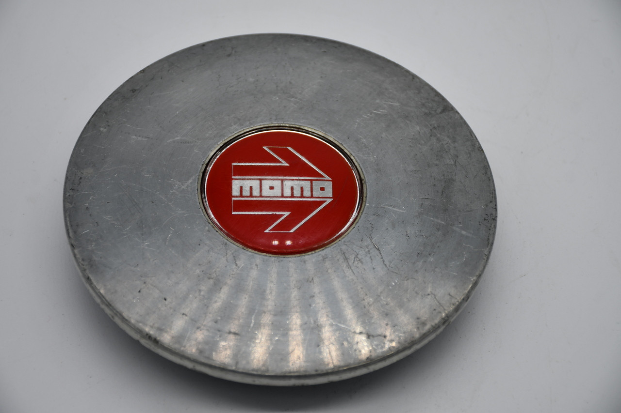 Momo Grey Red Logo Wheel Center Cap Hub Cap Momo Center Cap Red