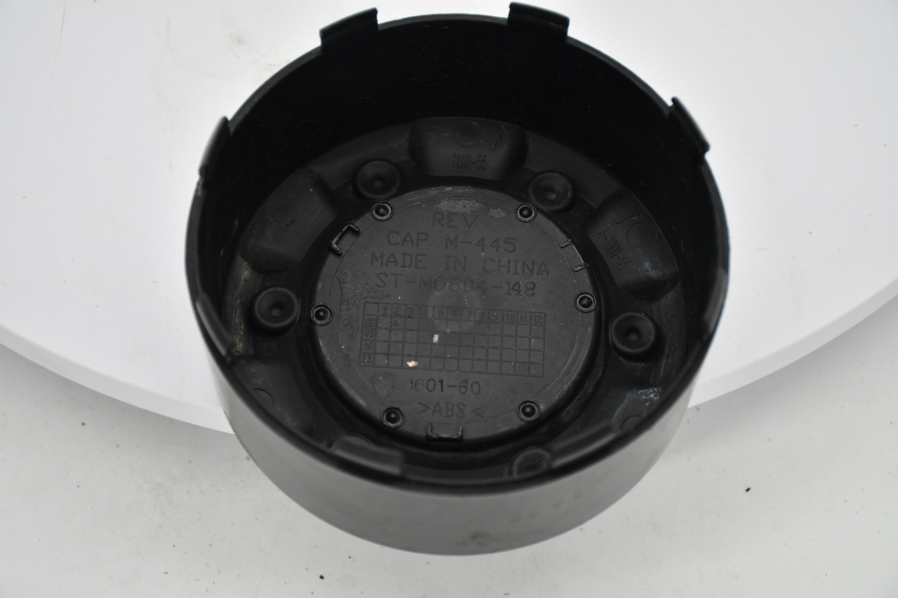 Fuel Matte Black Chrome Logo Wheel Center Cap Hub Cap CAP m-445 5.25"