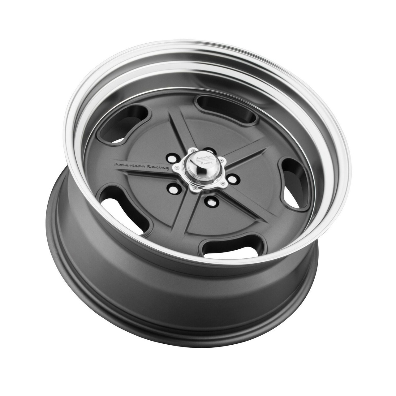 American Racing Vintage VN511 Salt Flat 20x8 5x4.5 Mag Gray Diamond Wheel 20"